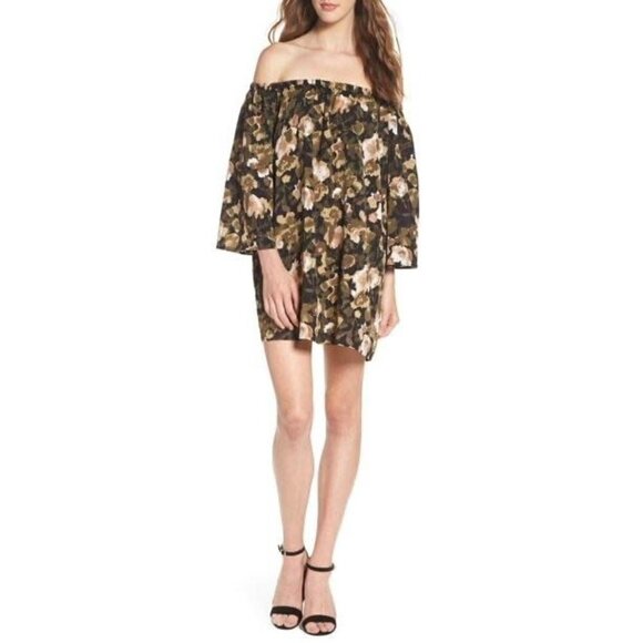 French Connection Off the Shoulder Dress - Picture 1 of 7